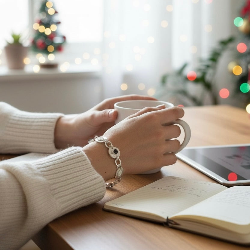 Heart & Tourmaline Connection Bracelet