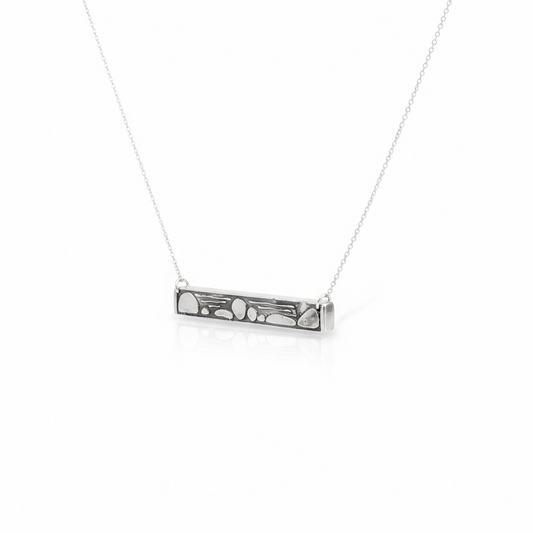 Stepping Stones Bar Necklace
