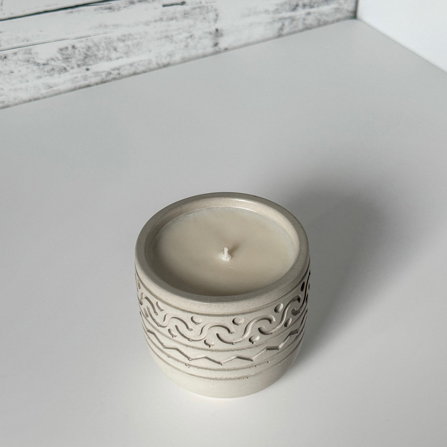 Morning Light Candle in gray jar