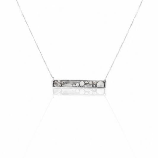 Stepping Stones Bar Necklace