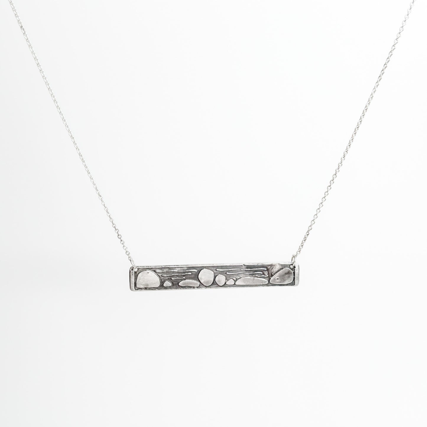 Stepping Stones Bar Necklace