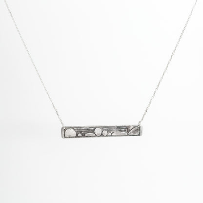 Stepping Stones Bar Necklace