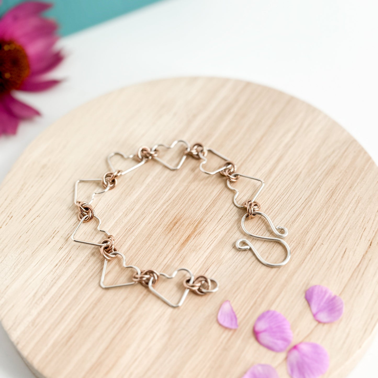 Heart Link Bracelet