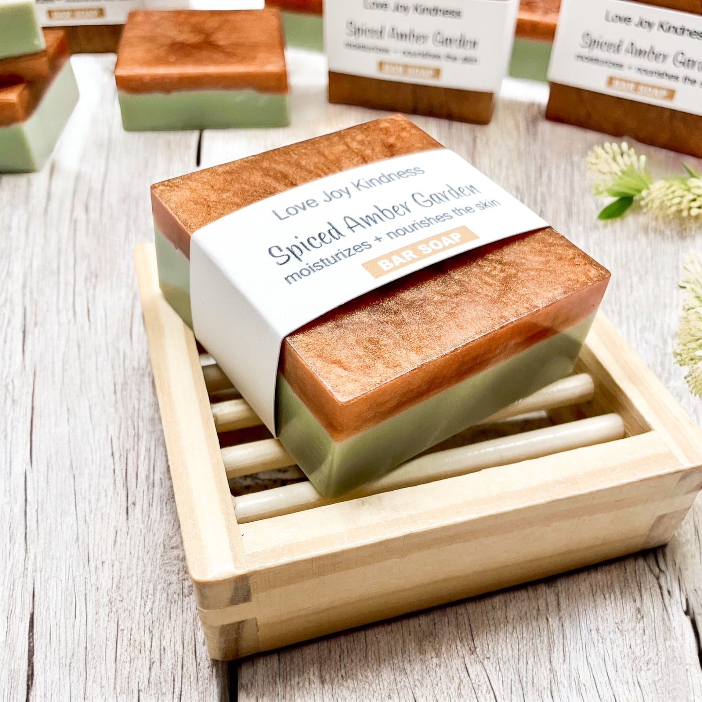 Spiced Amber Garden Soap