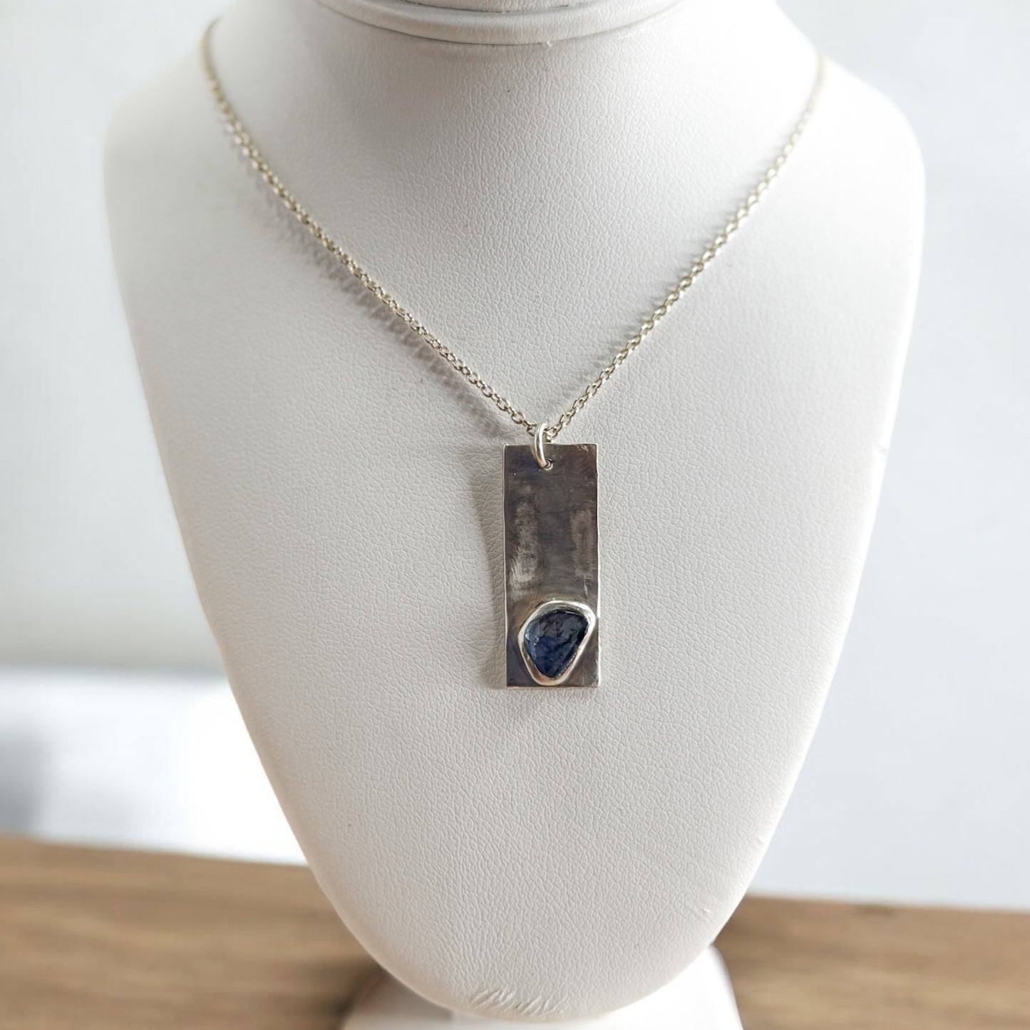 Freeform Sapphire Necklace