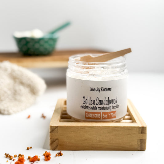 Golden Sandalwood Scrub