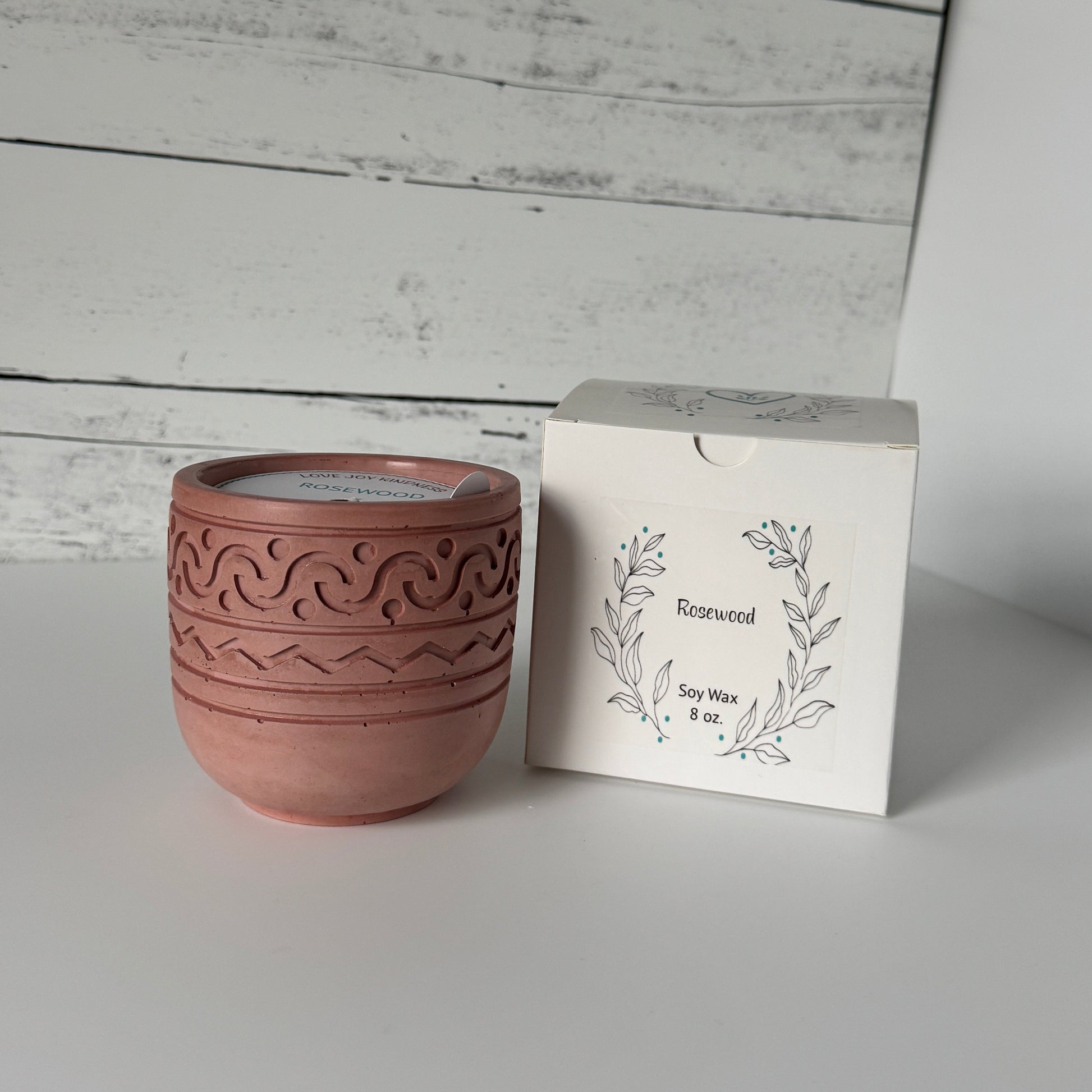 Rosewood Candle with Product Box