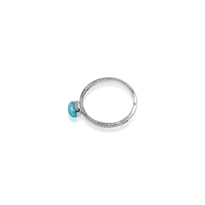 Turquoise Solitaire Ring